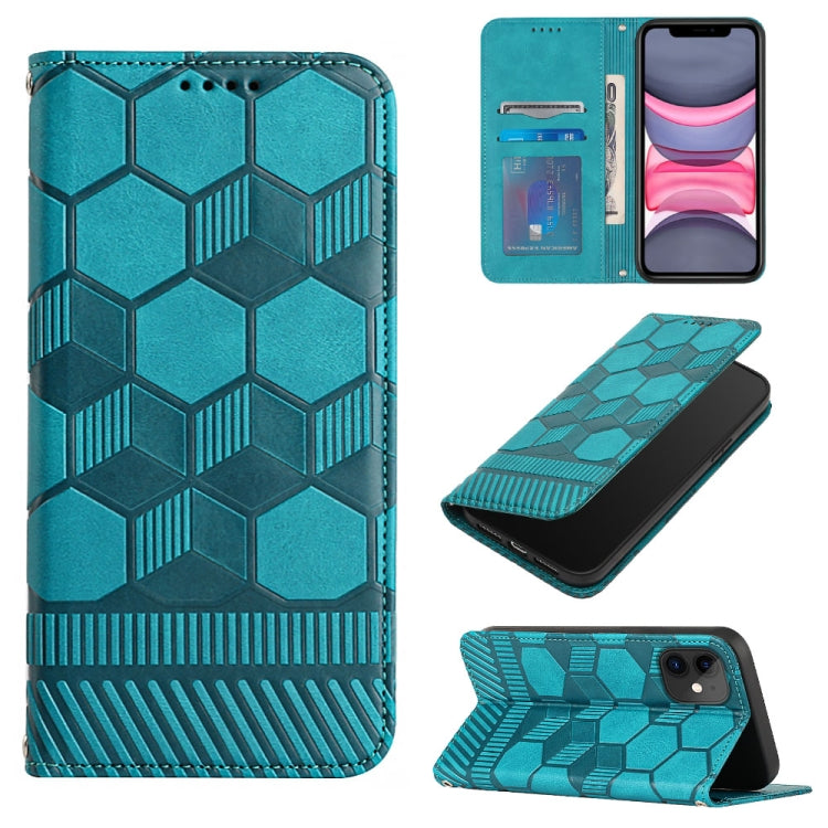 Football Texture Magnetic Leather Flip Phone Case, For iPhone 12 mini, For iPhone 12 / 12 Pro, For iPhone 12 Pro Max, For iPhone 11, For iPhone 11 Pro, For iPhone 11 Pro Max, For iPhone SE 2022 / SE 2020 / 8 / 7