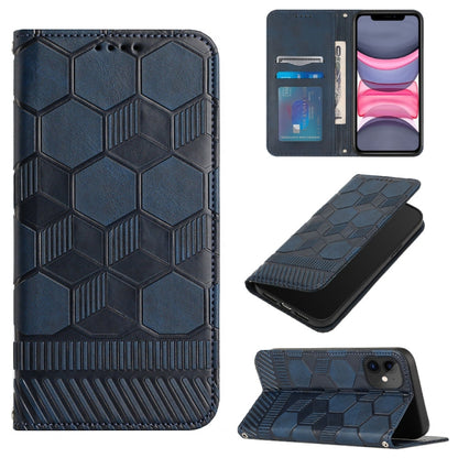 Football Texture Magnetic Leather Flip Phone Case, For iPhone 12 mini, For iPhone 12 / 12 Pro, For iPhone 12 Pro Max, For iPhone 11, For iPhone 11 Pro, For iPhone 11 Pro Max, For iPhone SE 2022 / SE 2020 / 8 / 7