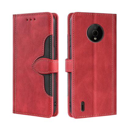 Skin Feel Magnetic Buckle Leather Phone Case, For Huawei nova 10, For Huawei nova 10 Pro, For Nokia C100, For Nokia C200, For Samsung Galaxy A73 5G, For Xiaomi 12S Ultra, For Xiaomi Poco C40