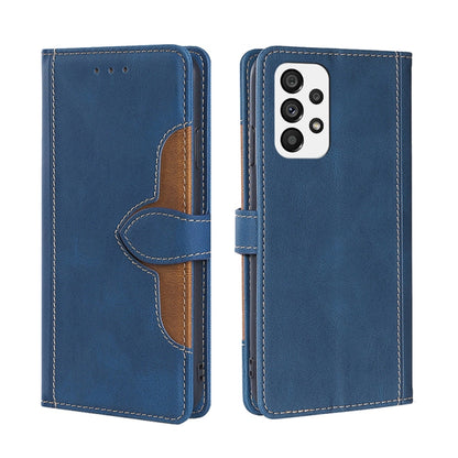 Skin Feel Magnetic Buckle Leather Phone Case, For Huawei nova 10, For Huawei nova 10 Pro, For Nokia C100, For Nokia C200, For Samsung Galaxy A73 5G, For Xiaomi 12S Ultra, For Xiaomi Poco C40