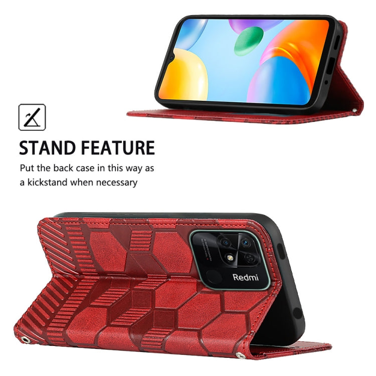 Football Texture Magnetic Leather Flip Phone Case, For Xiaomi Redmi 10C / 10 India, For Xiaomi Redmi 10A, For Xiaomi Redmi Note 11 Global 2022 / Note 11S 4G, For Xiaomi Redmi Note 11 Pro 5G / 4G Global 2022 / Note 11 Pro+ India                         ...