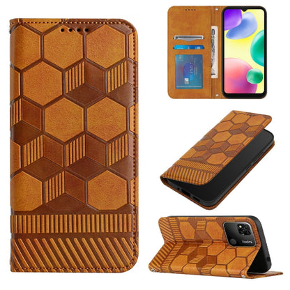 Football Texture Magnetic Leather Flip Phone Case, For Xiaomi Redmi 10C / 10 India, For Xiaomi Redmi 10A, For Xiaomi Redmi Note 11 Global 2022 / Note 11S 4G, For Xiaomi Redmi Note 11 Pro 5G / 4G Global 2022 / Note 11 Pro+ India                         ...