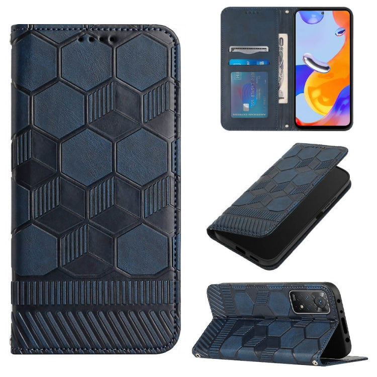 Football Texture Magnetic Leather Flip Phone Case, For Xiaomi Redmi 10C / 10 India, For Xiaomi Redmi 10A, For Xiaomi Redmi Note 11 Global 2022 / Note 11S 4G, For Xiaomi Redmi Note 11 Pro 5G / 4G Global 2022 / Note 11 Pro+ India                         ...