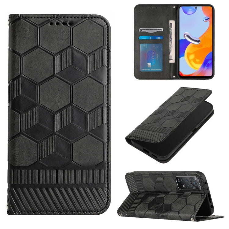 Football Texture Magnetic Leather Flip Phone Case, For Xiaomi Redmi 10C / 10 India, For Xiaomi Redmi 10A, For Xiaomi Redmi Note 11 Global 2022 / Note 11S 4G, For Xiaomi Redmi Note 11 Pro 5G / 4G Global 2022 / Note 11 Pro+ India                         ...