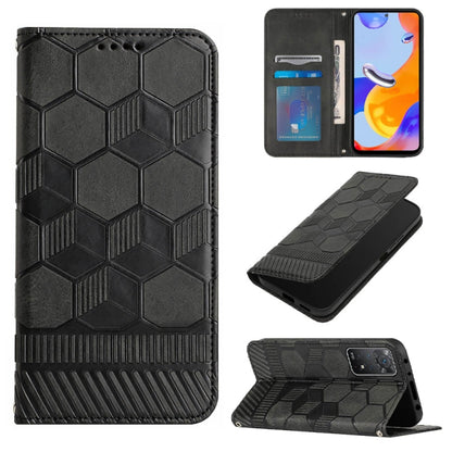 Football Texture Magnetic Leather Flip Phone Case, For Xiaomi Redmi 10C / 10 India, For Xiaomi Redmi 10A, For Xiaomi Redmi Note 11 Global 2022 / Note 11S 4G, For Xiaomi Redmi Note 11 Pro 5G / 4G Global 2022 / Note 11 Pro+ India                         ...