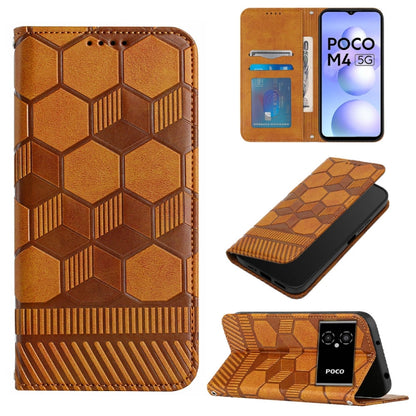 Football Texture Magnetic Leather Flip Phone Case, For Xiaomi Redmi 10C / 10 India, For Xiaomi Redmi 10A, For Xiaomi Redmi Note 11 Global 2022 / Note 11S 4G, For Xiaomi Redmi Note 11 Pro 5G / 4G Global 2022 / Note 11 Pro+ India                         ...
