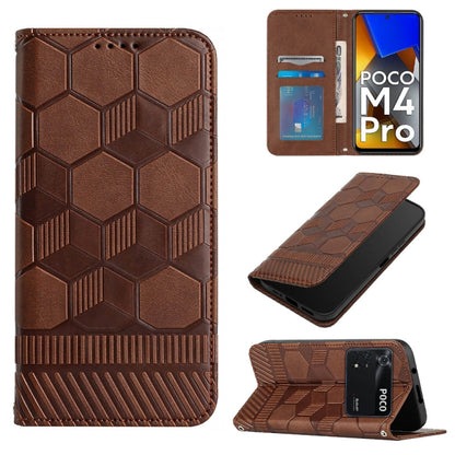 Football Texture Magnetic Leather Flip Phone Case, For Xiaomi Redmi 10C / 10 India, For Xiaomi Redmi 10A, For Xiaomi Redmi Note 11 Global 2022 / Note 11S 4G, For Xiaomi Redmi Note 11 Pro 5G / 4G Global 2022 / Note 11 Pro+ India                         ...
