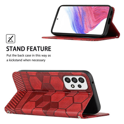Football Texture Magnetic Leather Flip Phone Case, For Samsung Galaxy A53 5G, For Samsung Galaxy A73 5G, For Samsung Galaxy S20 FE 2022 / S20 FE 5G&4G / S20 Lite / S20 Fan Edition, For Samsung Galaxy S21 5G, For Samsung Galaxy S21+ 5G                  ...