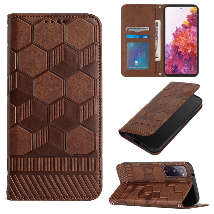 Football Texture Magnetic Leather Flip Phone Case, For Samsung Galaxy A53 5G, For Samsung Galaxy A73 5G, For Samsung Galaxy S20 FE 2022 / S20 FE 5G&4G / S20 Lite / S20 Fan Edition, For Samsung Galaxy S21 5G, For Samsung Galaxy S21+ 5G                  ...