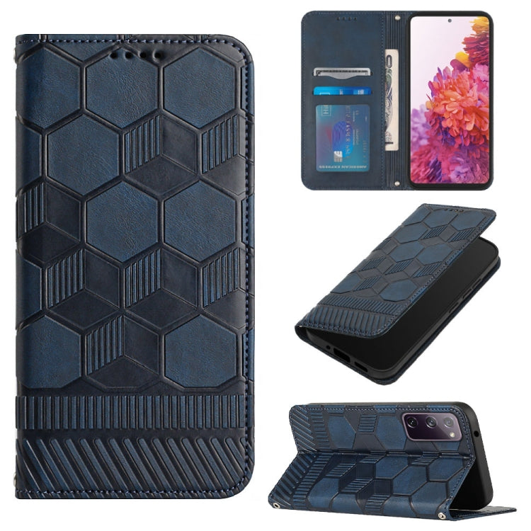 Football Texture Magnetic Leather Flip Phone Case, For Samsung Galaxy A53 5G, For Samsung Galaxy A73 5G, For Samsung Galaxy S20 FE 2022 / S20 FE 5G&4G / S20 Lite / S20 Fan Edition, For Samsung Galaxy S21 5G, For Samsung Galaxy S21+ 5G                  ...