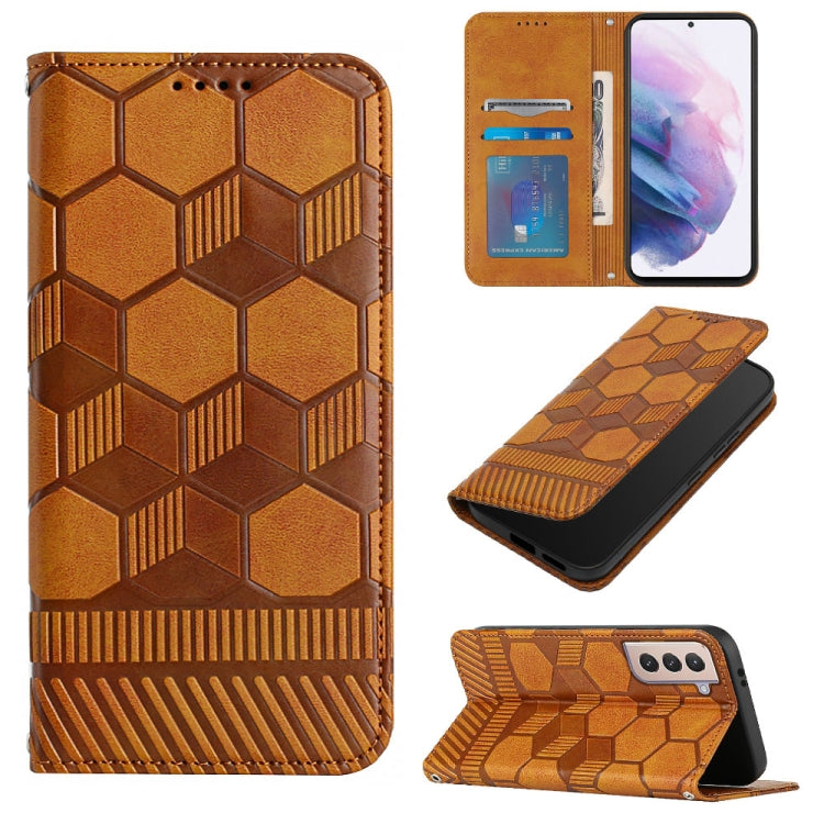 Football Texture Magnetic Leather Flip Phone Case, For Samsung Galaxy A53 5G, For Samsung Galaxy A73 5G, For Samsung Galaxy S20 FE 2022 / S20 FE 5G&4G / S20 Lite / S20 Fan Edition, For Samsung Galaxy S21 5G, For Samsung Galaxy S21+ 5G                  ...