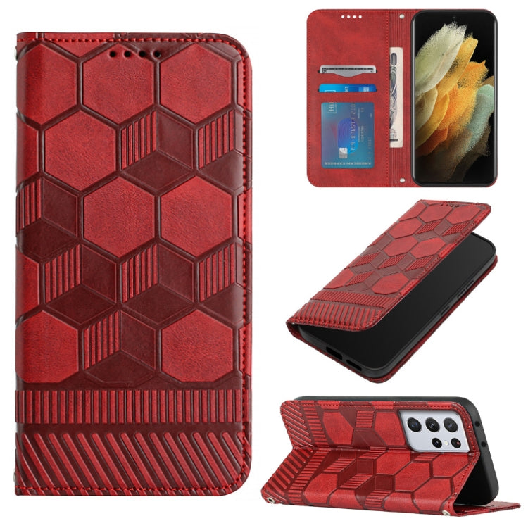 Football Texture Magnetic Leather Flip Phone Case, For Samsung Galaxy A53 5G, For Samsung Galaxy A73 5G, For Samsung Galaxy S20 FE 2022 / S20 FE 5G&4G / S20 Lite / S20 Fan Edition, For Samsung Galaxy S21 5G, For Samsung Galaxy S21+ 5G                  ...