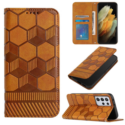 Football Texture Magnetic Leather Flip Phone Case, For Samsung Galaxy A53 5G, For Samsung Galaxy A73 5G, For Samsung Galaxy S20 FE 2022 / S20 FE 5G&4G / S20 Lite / S20 Fan Edition, For Samsung Galaxy S21 5G, For Samsung Galaxy S21+ 5G                  ...