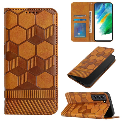 Football Texture Magnetic Leather Flip Phone Case, For Samsung Galaxy A53 5G, For Samsung Galaxy A73 5G, For Samsung Galaxy S20 FE 2022 / S20 FE 5G&4G / S20 Lite / S20 Fan Edition, For Samsung Galaxy S21 5G, For Samsung Galaxy S21+ 5G                  ...