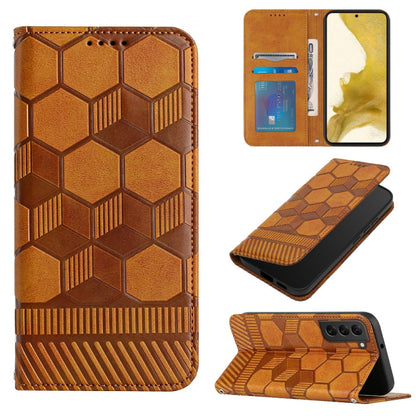 Football Texture Magnetic Leather Flip Phone Case, For Samsung Galaxy A53 5G, For Samsung Galaxy A73 5G, For Samsung Galaxy S20 FE 2022 / S20 FE 5G&4G / S20 Lite / S20 Fan Edition, For Samsung Galaxy S21 5G, For Samsung Galaxy S21+ 5G                  ...