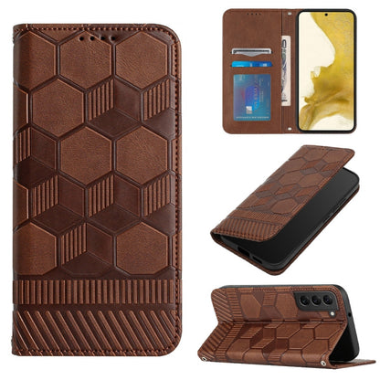Football Texture Magnetic Leather Flip Phone Case, For Samsung Galaxy A53 5G, For Samsung Galaxy A73 5G, For Samsung Galaxy S20 FE 2022 / S20 FE 5G&4G / S20 Lite / S20 Fan Edition, For Samsung Galaxy S21 5G, For Samsung Galaxy S21+ 5G                  ...