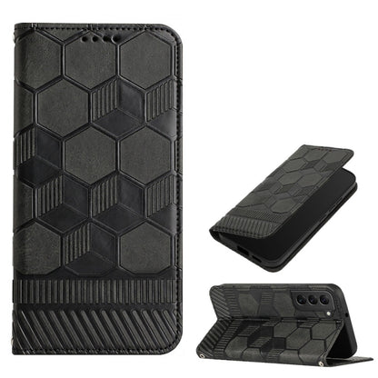 Football Texture Magnetic Leather Flip Phone Case, For Samsung Galaxy S22+ 5G, For Samsung Galaxy S22 Ultra 5G, For Samsung Galaxy A03 166mm, For Samsung Galaxy A13 4G