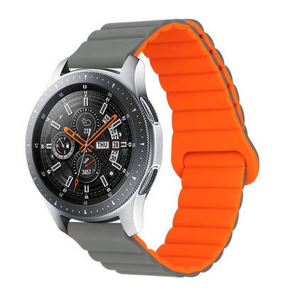 For Xiaomi Haylou RT / RT2 / GST / GS / RS3 Universal Reverse Buckle Magnetic Silicone Watch Band