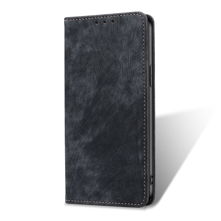 RFID Anti-theft Brush Magnetic Leather Phone Case, For Samsung Galaxy A03S US 165.85mm, For Samsung Galaxy A73 5G, For Samsung Galaxy M53 5G, For Samsung Galaxy S21 5G, For Samsung Galaxy S21 FE 5G, For Samsung Galaxy S21+ 5G, For Samsung Galaxy S22 5G...