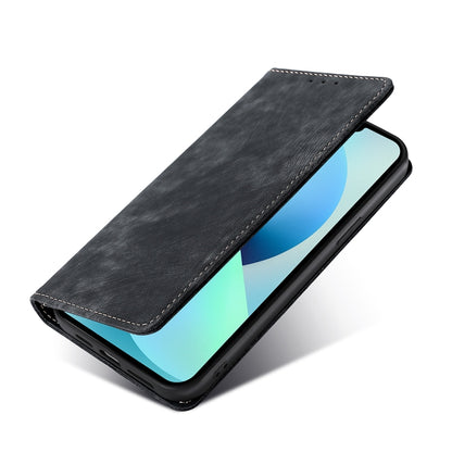 RFID Anti-theft Brush Magnetic Leather Phone Case, For Xiaomi Redmi K50/K50 Pro, For Xiaomi Redmi Note 11 5G/Poco M4 Pro 5G, For Xiaomi Redmi Note 10 JE  Japan, For Xiaomi 12, For Xiaomi 12S Ultra, For Xiaomi Poco C40, For Xiaomi Poco M4 5G            ...