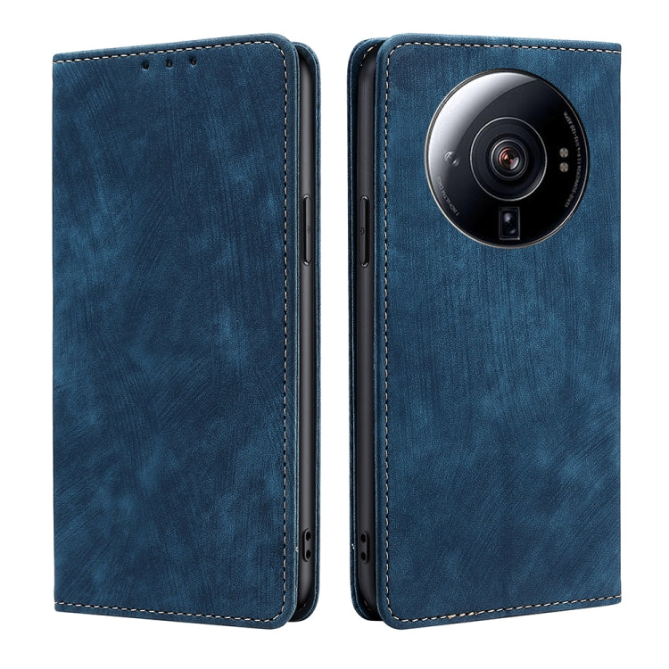 RFID Anti-theft Brush Magnetic Leather Phone Case, For Xiaomi Redmi K50/K50 Pro, For Xiaomi Redmi Note 11 5G/Poco M4 Pro 5G, For Xiaomi Redmi Note 10 JE  Japan, For Xiaomi 12, For Xiaomi 12S Ultra, For Xiaomi Poco C40, For Xiaomi Poco M4 5G            ...
