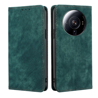 RFID Anti-theft Brush Magnetic Leather Phone Case, For Xiaomi Redmi K50/K50 Pro, For Xiaomi Redmi Note 11 5G/Poco M4 Pro 5G, For Xiaomi Redmi Note 10 JE  Japan, For Xiaomi 12, For Xiaomi 12S Ultra, For Xiaomi Poco C40, For Xiaomi Poco M4 5G            ...