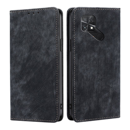 RFID Anti-theft Brush Magnetic Leather Phone Case, For Xiaomi Redmi K50/K50 Pro, For Xiaomi Redmi Note 11 5G/Poco M4 Pro 5G, For Xiaomi Redmi Note 10 JE  Japan, For Xiaomi 12, For Xiaomi 12S Ultra, For Xiaomi Poco C40, For Xiaomi Poco M4 5G            ...