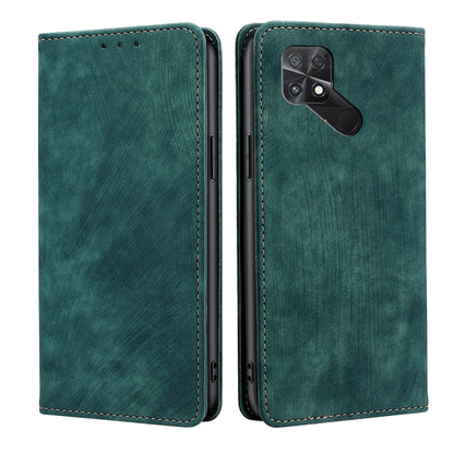RFID Anti-theft Brush Magnetic Leather Phone Case, For Xiaomi Redmi K50/K50 Pro, For Xiaomi Redmi Note 11 5G/Poco M4 Pro 5G, For Xiaomi Redmi Note 10 JE  Japan, For Xiaomi 12, For Xiaomi 12S Ultra, For Xiaomi Poco C40, For Xiaomi Poco M4 5G            ...