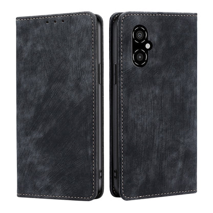 RFID Anti-theft Brush Magnetic Leather Phone Case, For Xiaomi Redmi K50/K50 Pro, For Xiaomi Redmi Note 11 5G/Poco M4 Pro 5G, For Xiaomi Redmi Note 10 JE  Japan, For Xiaomi 12, For Xiaomi 12S Ultra, For Xiaomi Poco C40, For Xiaomi Poco M4 5G            ...