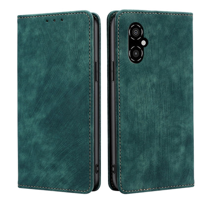 RFID Anti-theft Brush Magnetic Leather Phone Case, For Xiaomi Redmi K50/K50 Pro, For Xiaomi Redmi Note 11 5G/Poco M4 Pro 5G, For Xiaomi Redmi Note 10 JE  Japan, For Xiaomi 12, For Xiaomi 12S Ultra, For Xiaomi Poco C40, For Xiaomi Poco M4 5G            ...