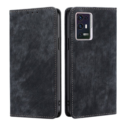RFID Anti-theft Brush Magnetic Leather Phone Case, For Xiaomi Redmi K50/K50 Pro, For Xiaomi Redmi Note 11 5G/Poco M4 Pro 5G, For Xiaomi Redmi Note 10 JE  Japan, For Xiaomi 12, For Xiaomi 12S Ultra, For Xiaomi Poco C40, For Xiaomi Poco M4 5G            ...