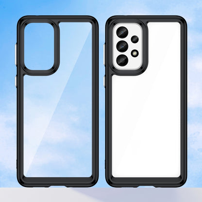 Colorful Series Acrylic + TPU Phone Case, For Samsung Galaxy A33 5G, For Samsung Galaxy A73 5G
