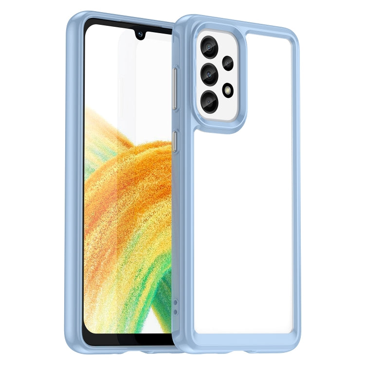Colorful Series Acrylic + TPU Phone Case, For Samsung Galaxy A33 5G, For Samsung Galaxy A73 5G