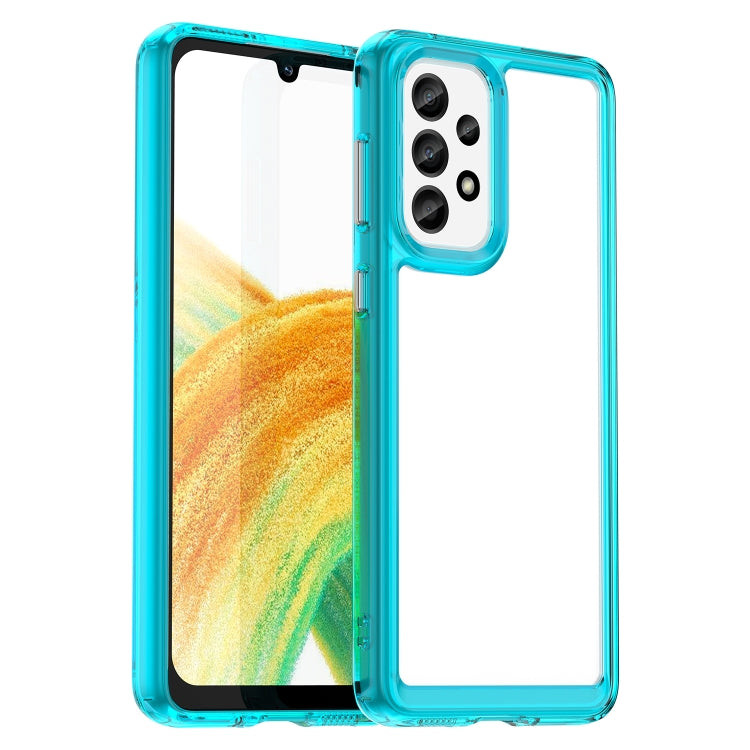 Colorful Series Acrylic + TPU Phone Case, For Samsung Galaxy A33 5G, For Samsung Galaxy A73 5G