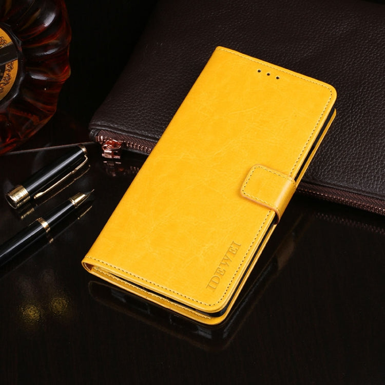 idewei Crazy Horse Texture Horizontal Flip Leather Case with Holder & Card Slots & Wallet, For Blackview BV9800 Pro, For Cubot P30, For Infinix S4, For Infinix Smart 3 Plus, For OPPO Realme 5i, For Galaxy S10e