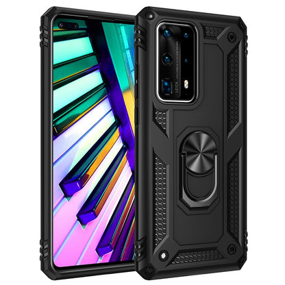 Shockproof TPU + PC Protective Case with 360 Degree Rotating Holder, For Huawei P40 Pro, For Huawei P40 Lite, For Huawei P40, For Galaxy A41, For Galaxy A20s