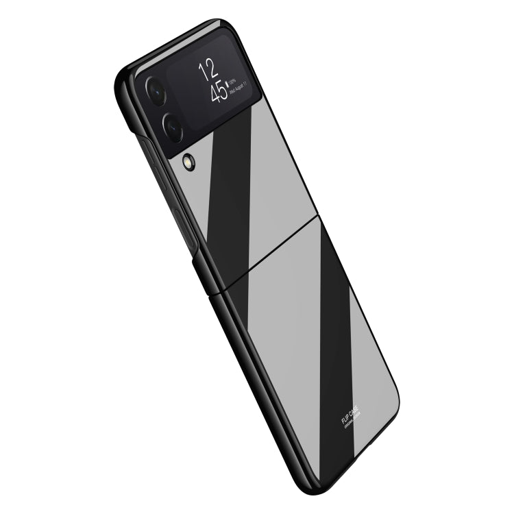 Bright Piano Paint Protective Phone Case, For Samsung Galaxy Z Flip4