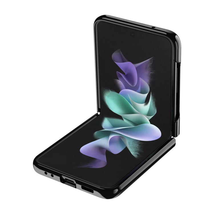 Bright Piano Paint Protective Phone Case, For Samsung Galaxy Z Flip4