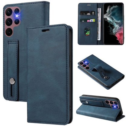 Wristband Magnetic Leather Phone Case, For OPPO Reno7 A, For Samsung Galaxy A33, For Samsung Galaxy S21 5G, For Samsung Galaxy S21 FE 5G, For Samsung Galaxy S21+ 5G, For Samsung Galaxy S21 Ultra 5G, For Samsung Galaxy S22 5G, For Samsung Galaxy S22+ 5G