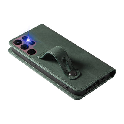 Wristband Magnetic Leather Phone Case, For Samsung Galaxy S22 Ultra 5G, For Sony Xperia 10 IV