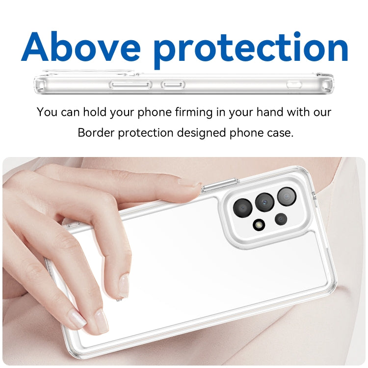 Colorful Series Acrylic + TPU Phone Case, For Samsung Galaxy A53, For Samsung Galaxy A13 4G, For Samsung Galaxy A13 5G