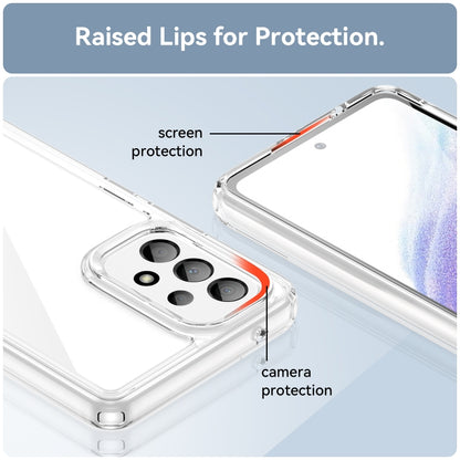 Colorful Series Acrylic + TPU Phone Case, For Samsung Galaxy A53, For Samsung Galaxy A13 4G, For Samsung Galaxy A13 5G