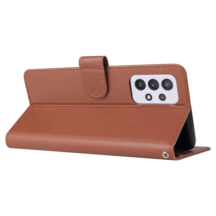 3 Card Slots Multifunctional Leather Phone Case, For Samsung Galaxy A33 5G, For Samsung Galaxy A53 5G, For Samsung Galaxy A73 5G, For Xiaomi 12 Lite, For Xiaomi 12S Ultra