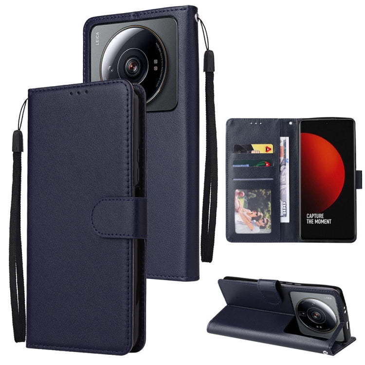 3 Card Slots Multifunctional Leather Phone Case, For Samsung Galaxy A33 5G, For Samsung Galaxy A53 5G, For Samsung Galaxy A73 5G, For Xiaomi 12 Lite, For Xiaomi 12S Ultra