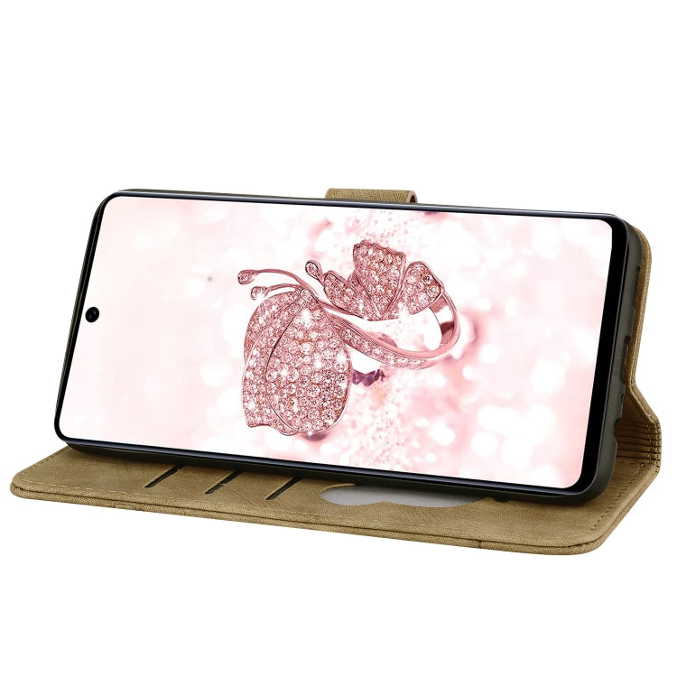 Cartoon Sakura Cat Embossed Leather Phone Case, For Samsung Galaxy S22 5G, For Samsung Galaxy S22+ 5G, For Samsung Galaxy S22 Ultra 5G, For Samsung Galaxy S21 5G, For Samsung Galaxy S21+ 5G, For Samsung Galaxy S21 Ultra 5G                              ...