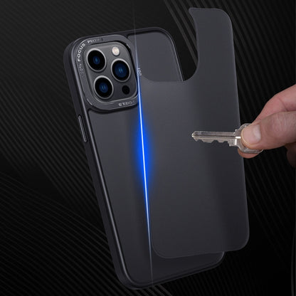 Gold Version Frosted Back Shockproof Phone Case, For iPhone 14, For iPhone 14 Plus, For iPhone 14 Pro, For iPhone 14 Pro Max