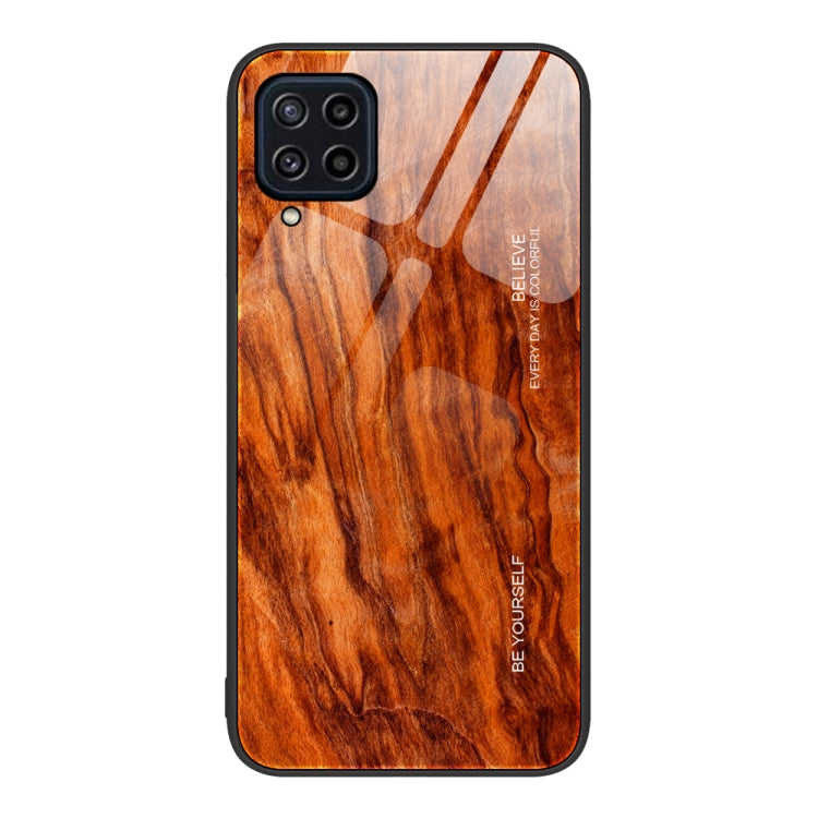 Wood Grain Glass Protective Phone Case, For Samsung Galaxy A12 5G, For Samsung Galaxy A20e, For Samsung Galaxy A52, For Samsung Galaxy A53, For Samsung Galaxy M32, For Samsung Galaxy M52 5G, For Samsung Galaxy S9+, For Samsung Galaxy S10+              ...