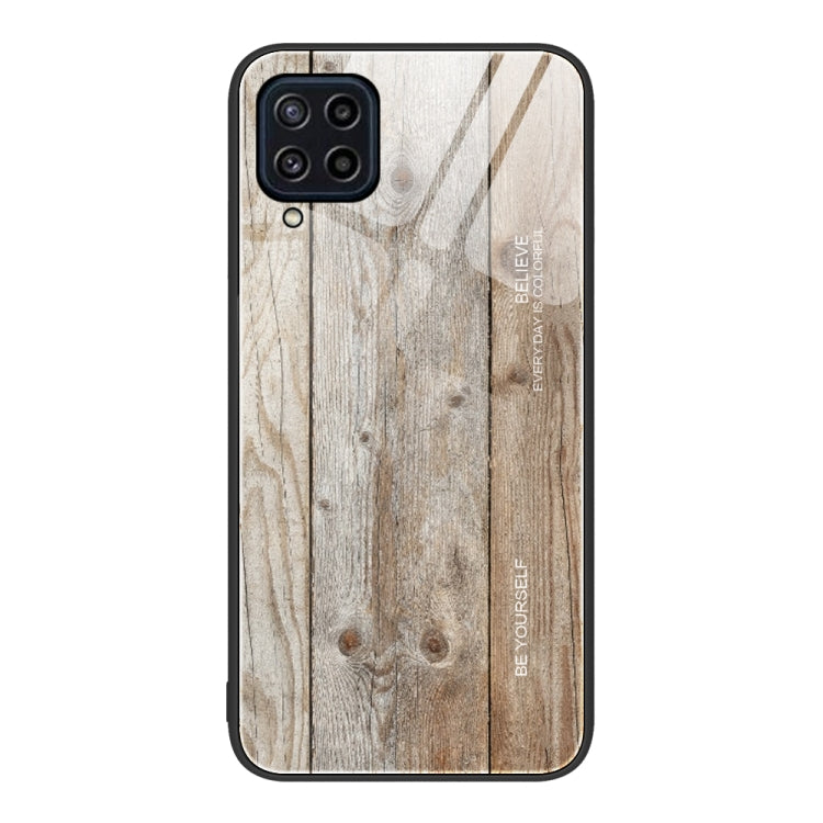 Wood Grain Glass Protective Phone Case, For Samsung Galaxy A12 5G, For Samsung Galaxy A20e, For Samsung Galaxy A52, For Samsung Galaxy A53, For Samsung Galaxy M32, For Samsung Galaxy M52 5G, For Samsung Galaxy S9+, For Samsung Galaxy S10+              ...