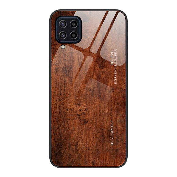 Wood Grain Glass Protective Phone Case, For Samsung Galaxy A12 5G, For Samsung Galaxy A20e, For Samsung Galaxy A52, For Samsung Galaxy A53, For Samsung Galaxy M32, For Samsung Galaxy M52 5G, For Samsung Galaxy S9+, For Samsung Galaxy S10+              ...