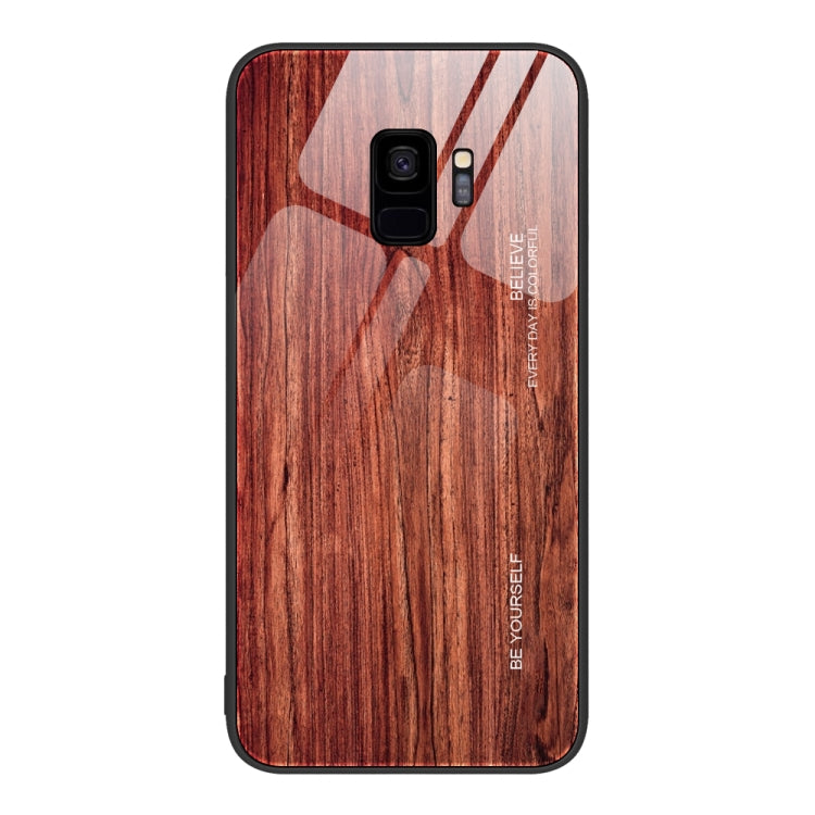 Wood Grain Glass Protective Phone Case, For Samsung Galaxy A12 5G, For Samsung Galaxy A20e, For Samsung Galaxy A52, For Samsung Galaxy A53, For Samsung Galaxy M32, For Samsung Galaxy M52 5G, For Samsung Galaxy S9+, For Samsung Galaxy S10+              ...